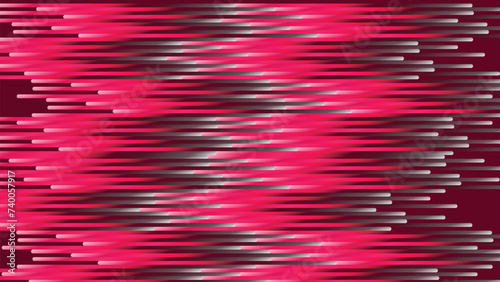 Abstract wavy simple line up and down dark purple gradient background.