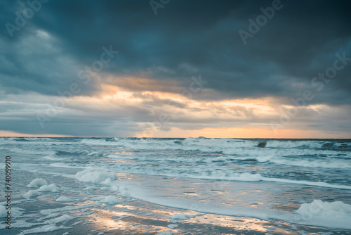 Sonnenuntergang am Meer