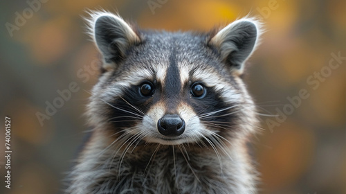close up wildlife photography, authentic photo of a cute raccoon in natural habitat, taken with telephoto lenses, for relaxing animal wallpaper and more © elementalicious