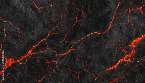 Black abstract lava stone texture background