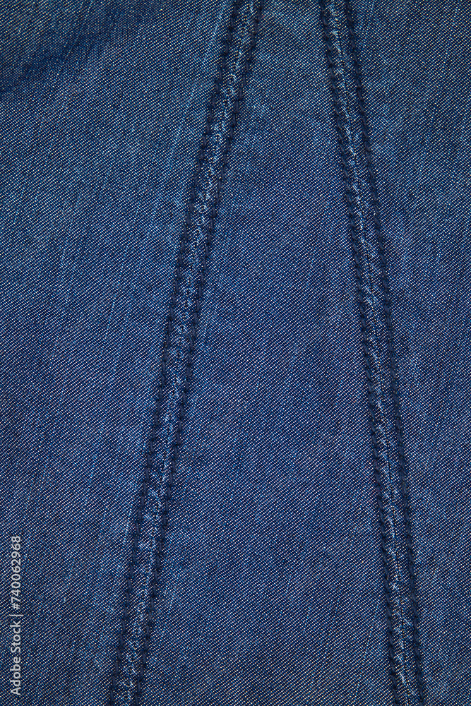 Jeans demin in blue background with stripe textile Jeans demin in blue background with stripe textile