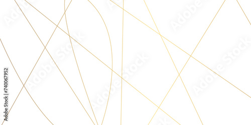 golden chaotic lines abstract geometric pattern textrue. vector illustration. geometric design created using light gold digital net web line tecnology. white color in backdrop.