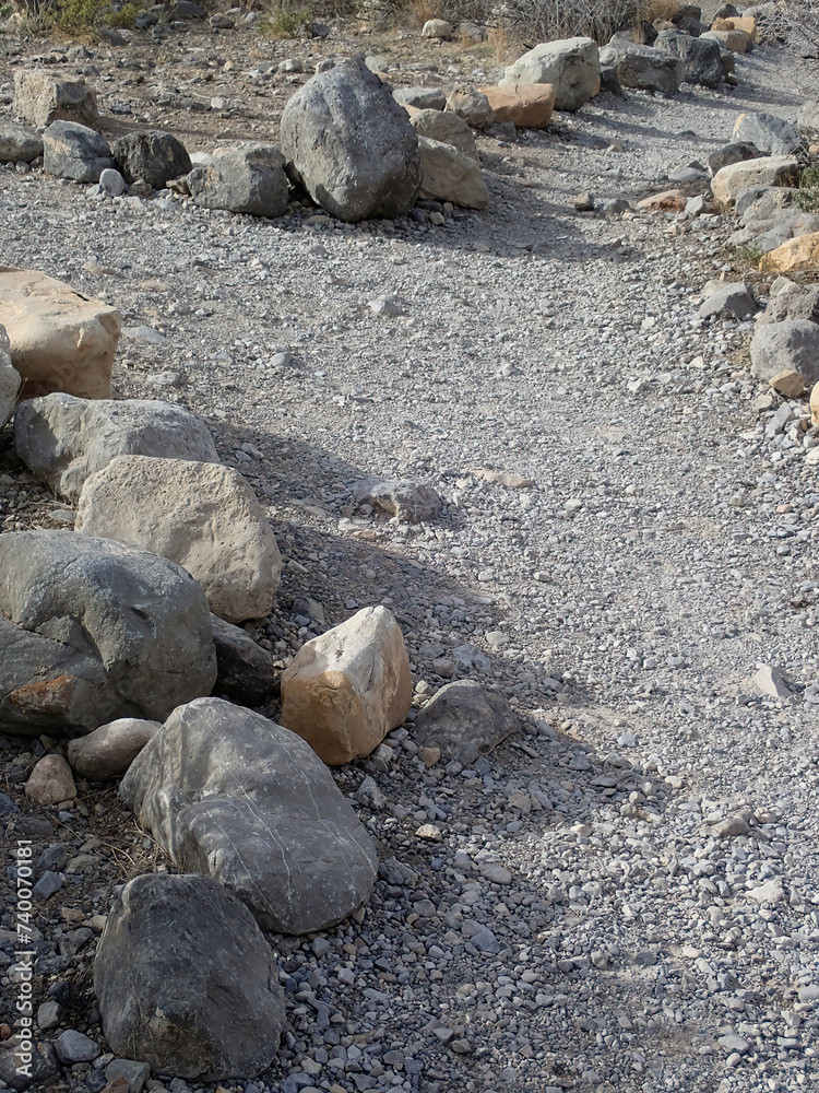 Path through the desert