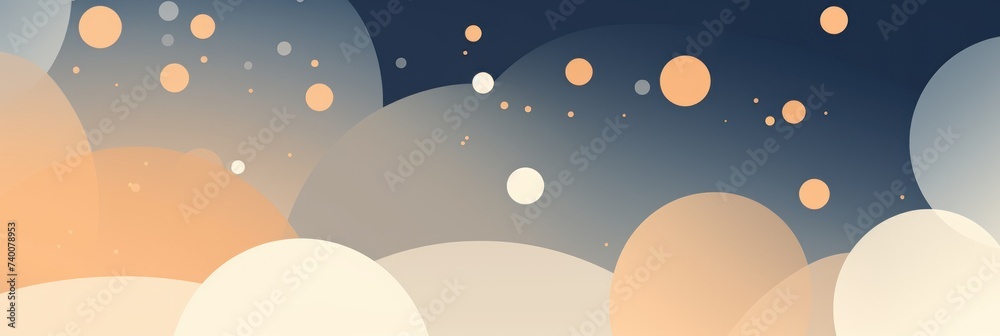 An abstract Beige background with several Beige dots