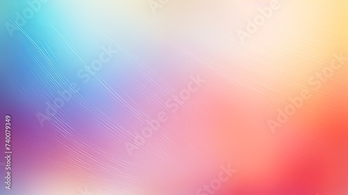 Colored Holographic Gradient Blur Abstract Background, Light Leaks - Photo Overlay with Film Grain and Dust Texture, Trendy Style and Nostalgic Atmosphere for Your Photos. Use a Screen Blending Mode