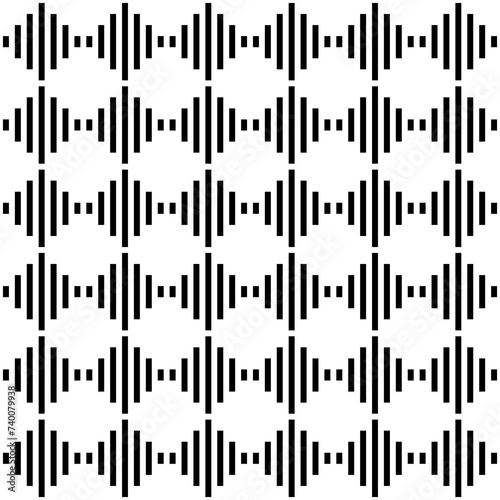Black checkered stripes seamless pattern background vector. Geometric shape fabric pattern design. Wall and floor ceramic tiles pattern.