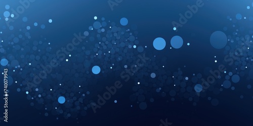 An abstract Indigo background with several Indigo dots © Lenhard