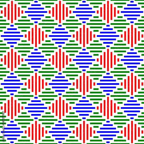 Colorful tartan plaid stripes seamless pattern background vector. Tribal ethnic fabric pattern design. Wall and floor ceramic tiles pattern.