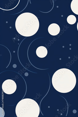 An abstract White background with several White dots