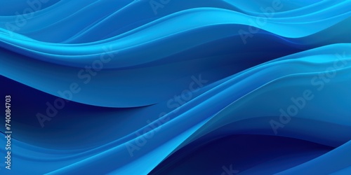 Azure organic lines as abstract wallpaper background design