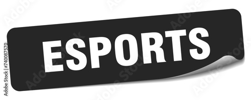 esports sticker. esports label