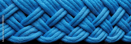 Blue rope pattern seamless texture