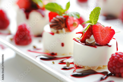 Captivating images of exquisite dishes and desserts photo
