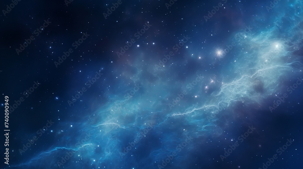 Stars in the night sky,nebula and galaxy