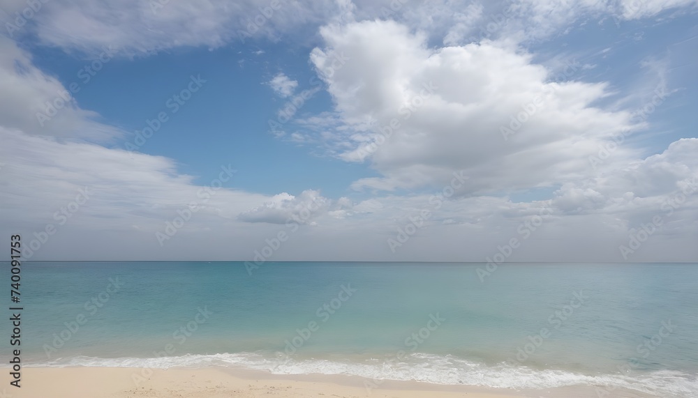 beach under clear cloudy sky in Tropicana