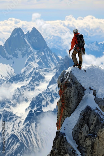 A Mountain climber