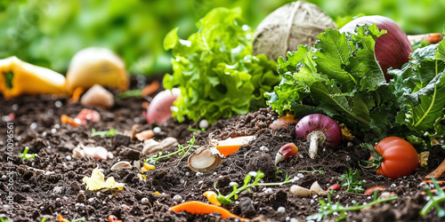 Soil preparation: Turning and adding compost or other organic matter to the soil to increase its fertility.