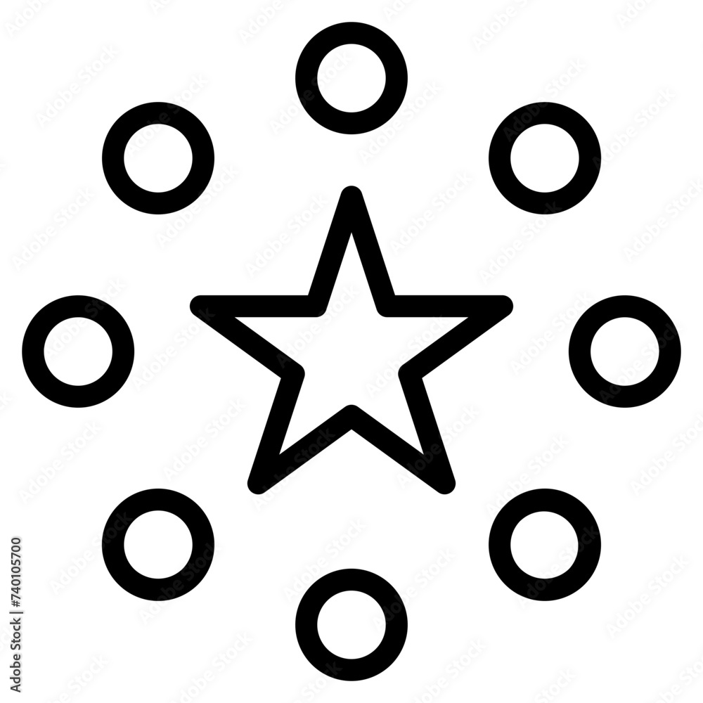 amusment line icon amusment line icon