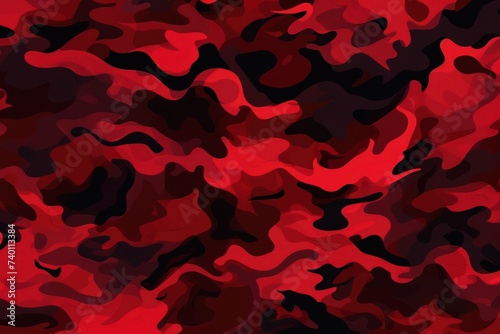 Digital Red camo pattern wallpaper background