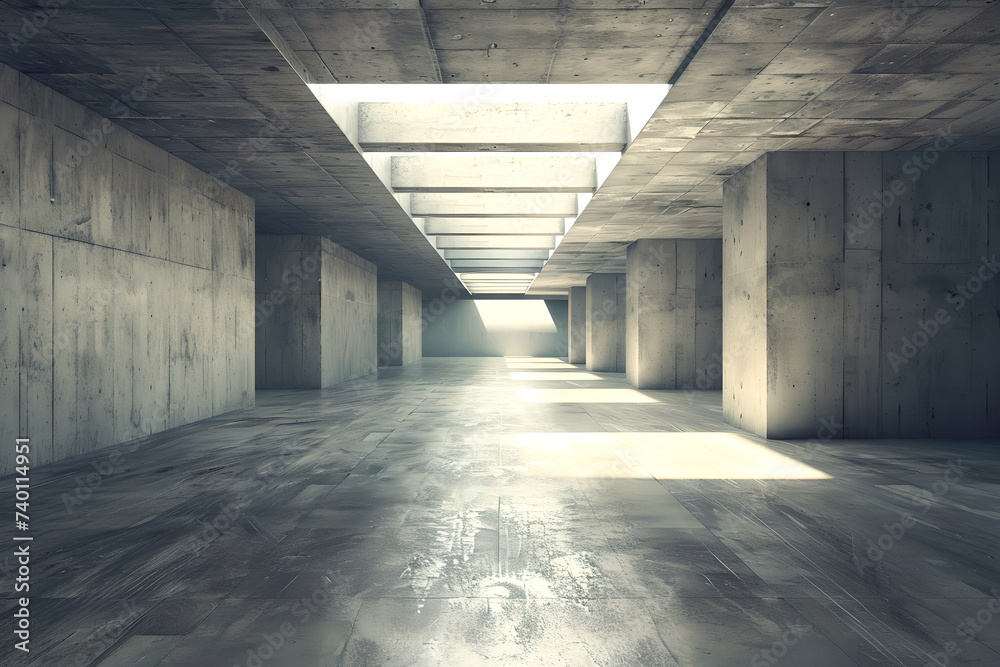 Concrete Halls of Solitude, Generative AI