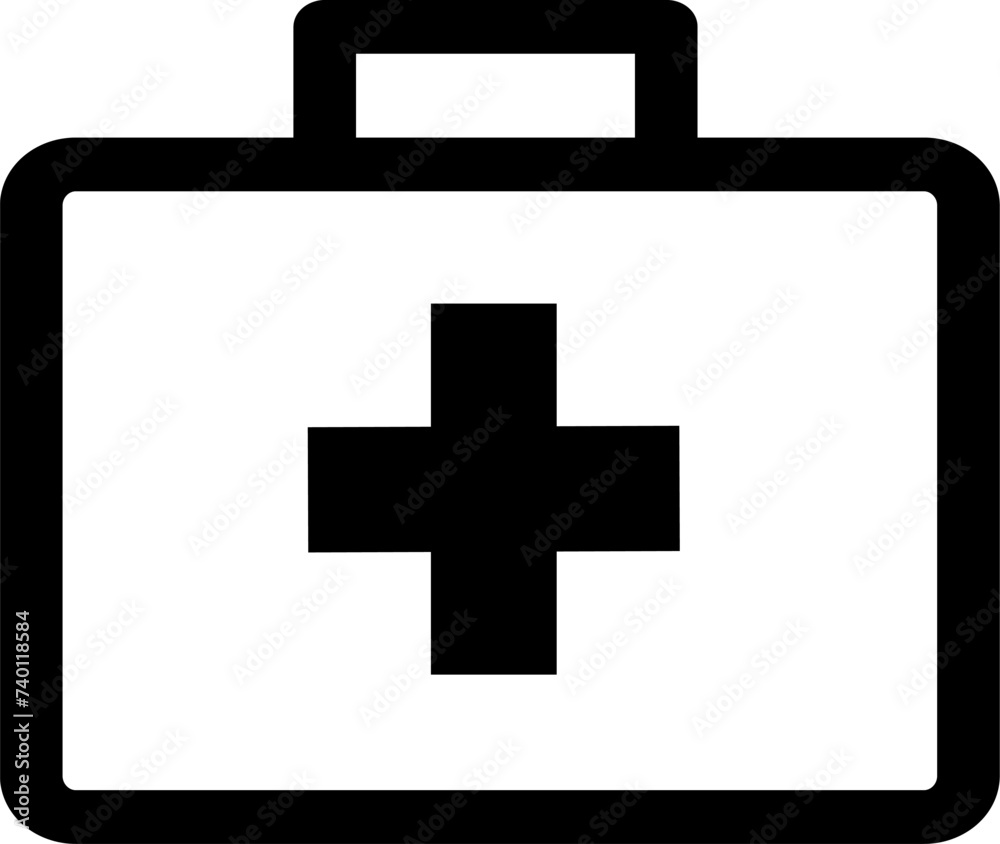 Medical bag icon. Replaceable vector design. Medical bag icon. Replaceable vector design.