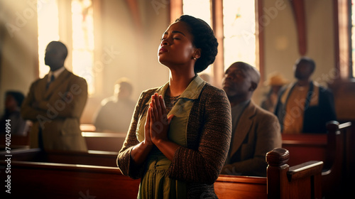 african - american man praying in church. religion, faith, spirituality, religion, god. religion, spirituality, spirituality, faith and god.