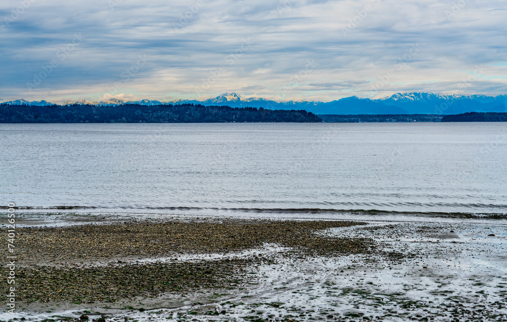 Beach Park Mountain Landscape