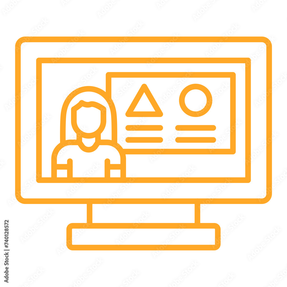 Online learning Icon