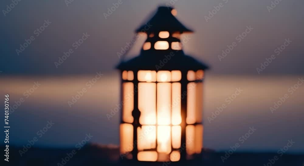 the kerosene lamp stood burning