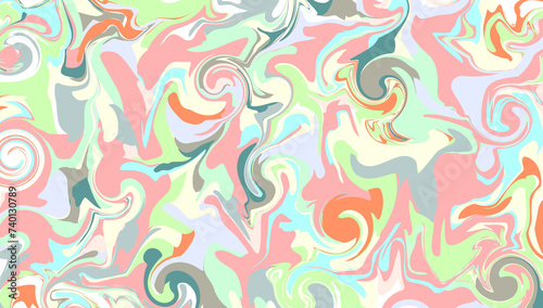 the background is painted with colored paints. texture with swirling strokes of oil paints	