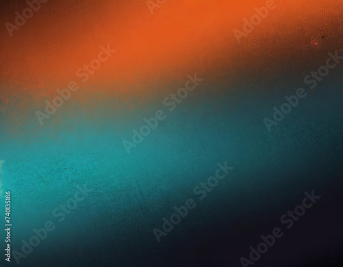 Orange blue teal black gradient background grainy textured dark vibrant banner poster backdrop header cover design