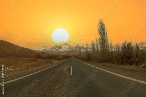 Aladağlar and Demirkazık peak, the highest point of the Taurus Mountains photo