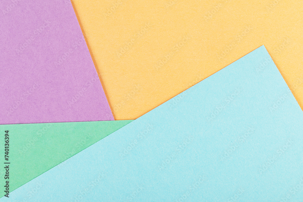 Background of colored paper Background of colored paper