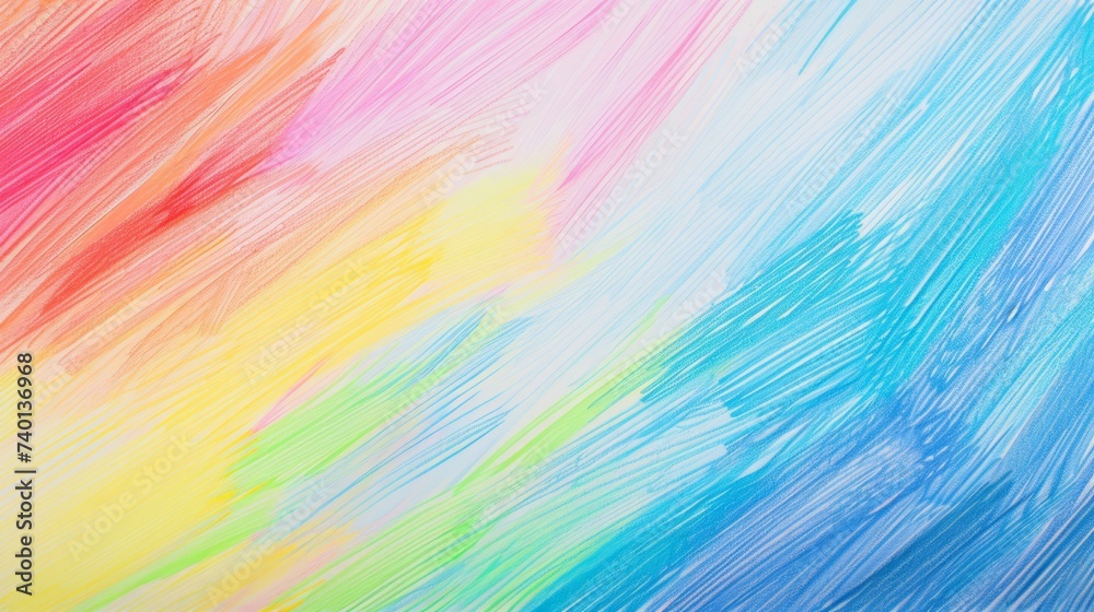 Abstract background from multi-colored pencils Abstract background from multi-colored pencils
