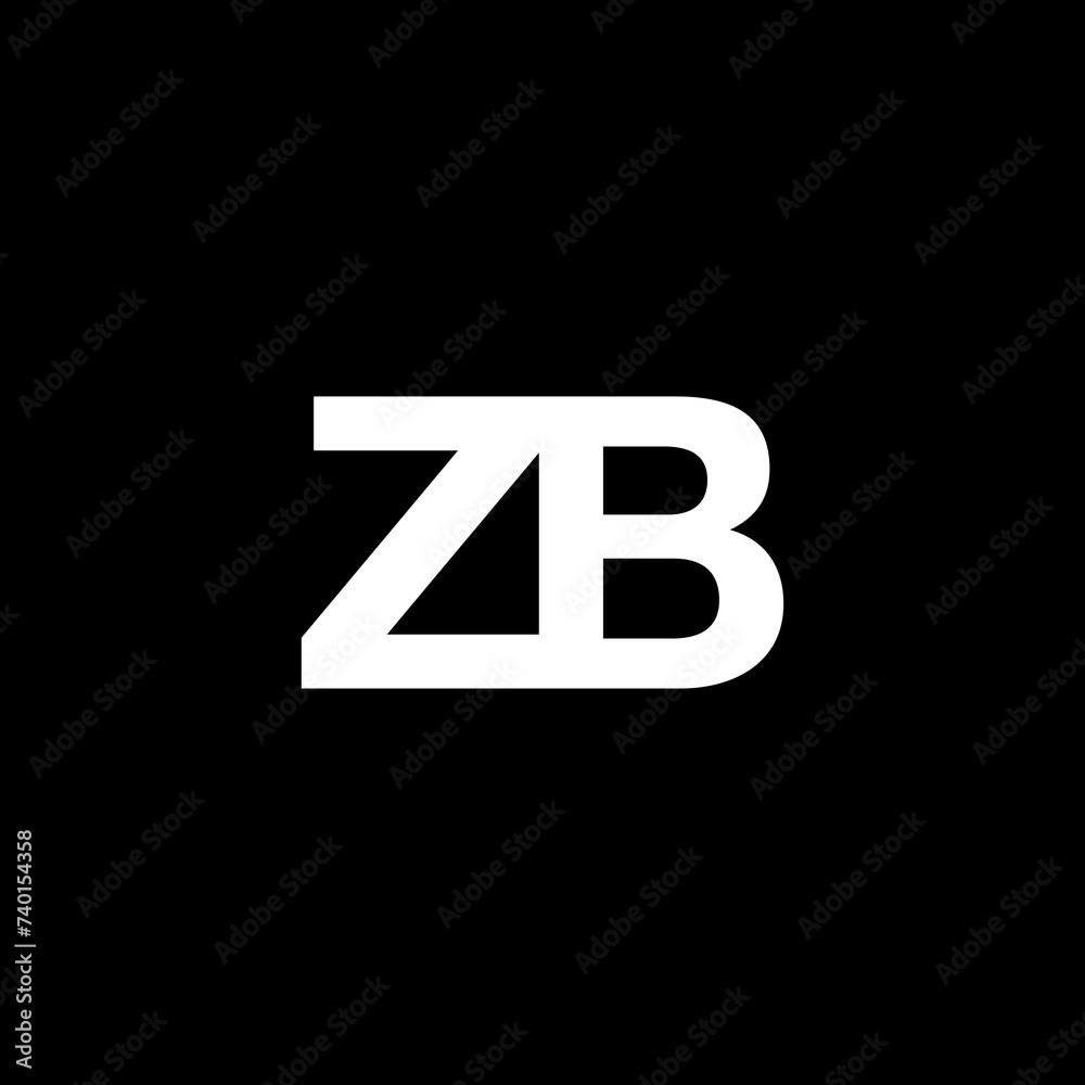 business company ZB letter logo design business company ZB letter logo design