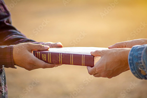 People Share the Bible with their Friends
