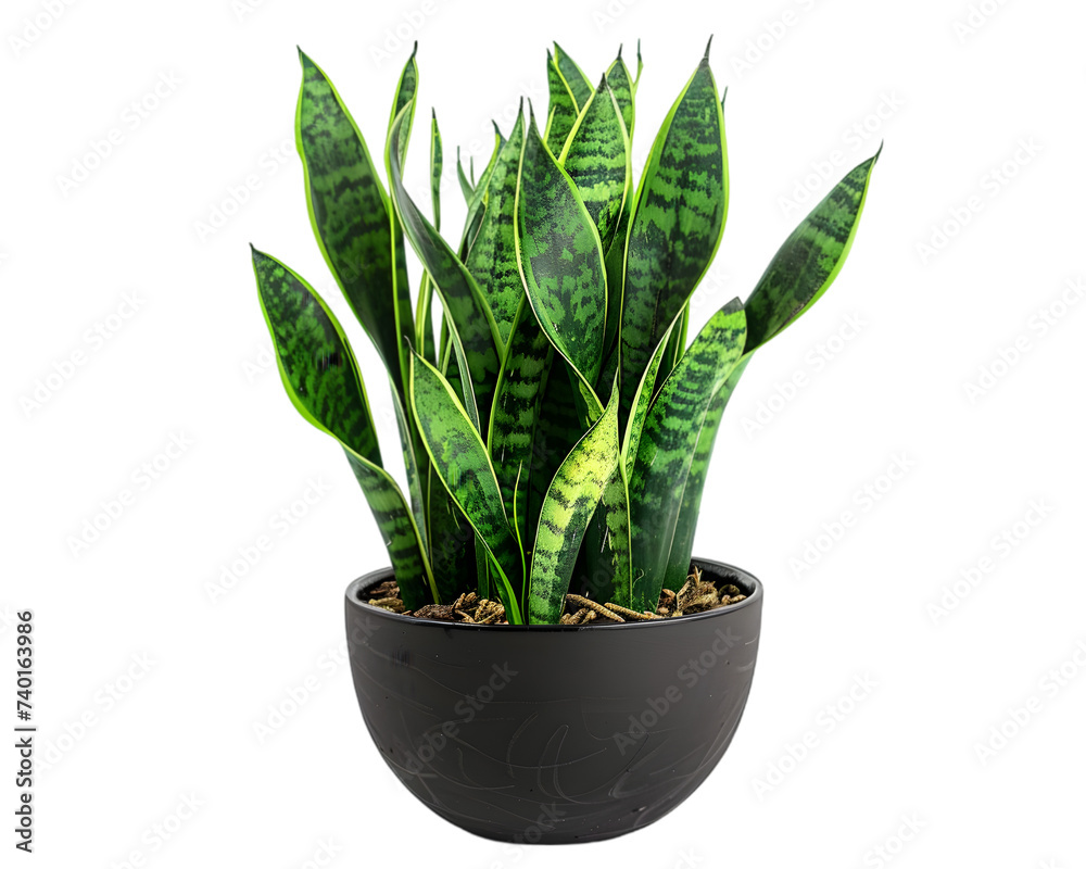 snake plant on transparent background snake plant on transparent background