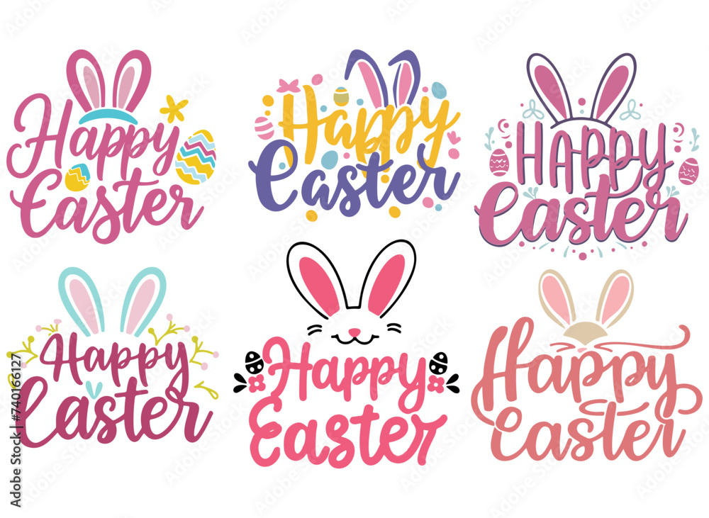 Happy Easter background, card, poster. Vector
Happy Easter background, card, poster. Vector