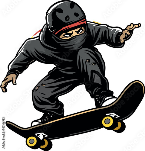 ninja skateboard 05