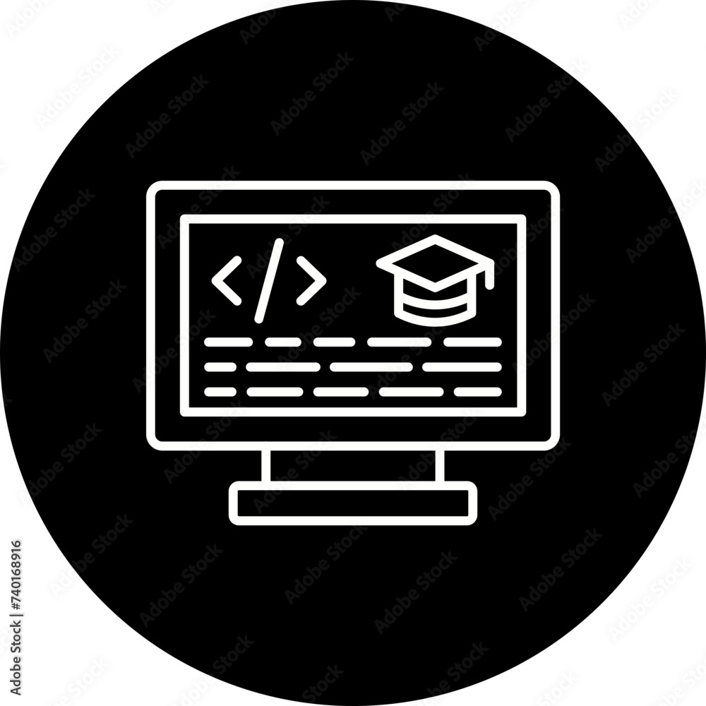Web programming Icon Web programming Icon
