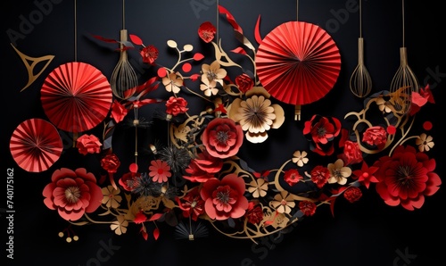 Chinese New Year Festive de...