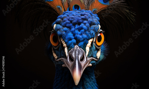 Peacock Portrait