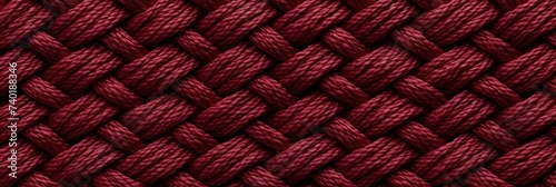 Maroon rope pattern seamless texture