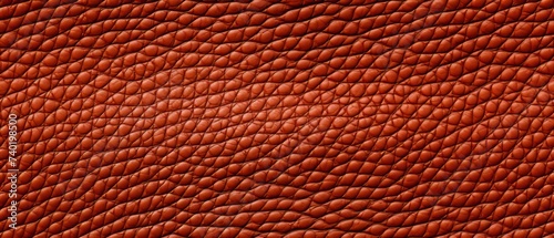 Textured Red Leather Close-Up Background. Close-up of red leather texture with a pattern of interwoven lines, suitable for backgrounds or detailing © Lidok_L