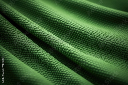 Wallpaper Mural thick vibrant bright green football uniform fabric with drapes and pleats. horizontal macro texture background Torontodigital.ca