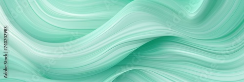 Mint organic lines as abstract wallpaper background design