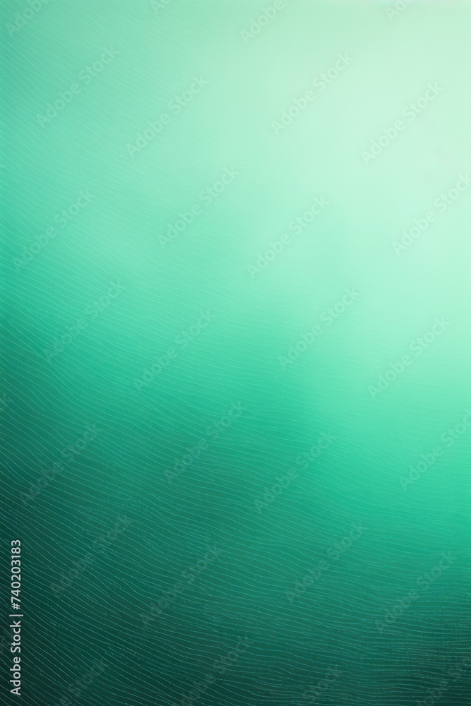 Mint retro gradient background with grain texture