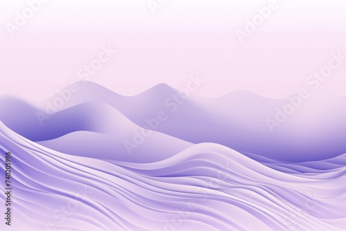 Mountain line art background, luxury Lilac wallpaper design for cover, invitation background