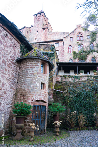 Berwartstein Castle (German: Burg Berwartstein) is a castle in the Wasgau, the southern part of the Palatinate Forest in the state Rhineland-Palatinate in southwestern Germany photo