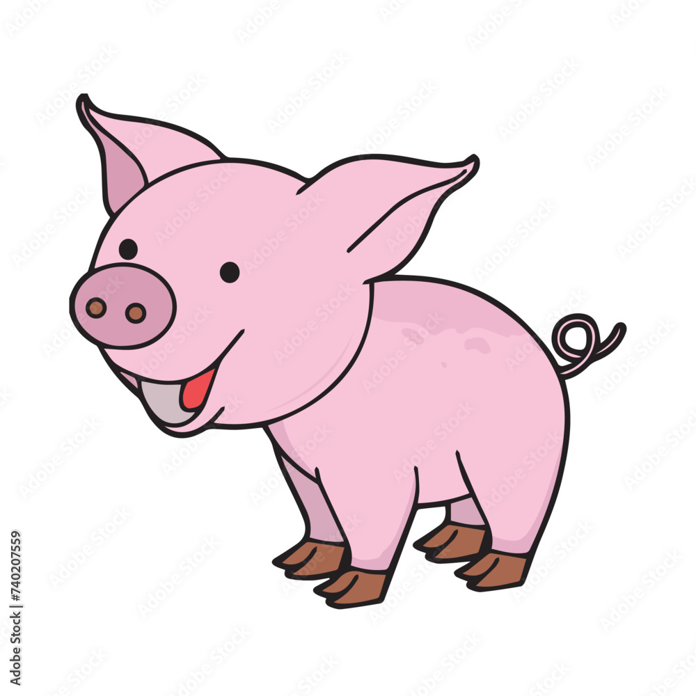 Fototapeta premium Baby Pig